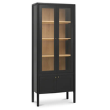 Hannah Tall Cabinet - Black