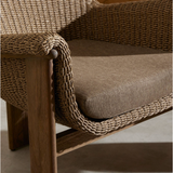 Santoro Outdoor Chair in Ellor Brown