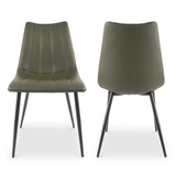Alibi Dining Chair - Dark Green Set of 2