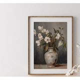 Vintage Floral Art Print