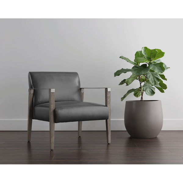 Earl Lounge Chair in Ash Grey