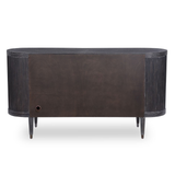Tambour Cabinet - Black Ceruse