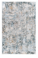 Laila Area Rug- Blue/Tan/Grey