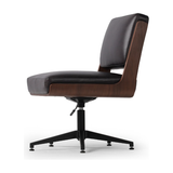 Landon Armless Desk Chair in Sonoma Black