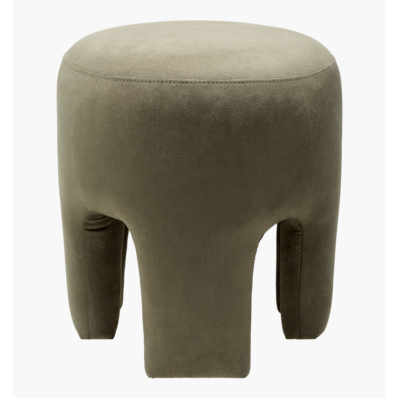 Ploom Ottoman in Olive