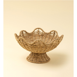 Cleo Scalloped Fruit Basket