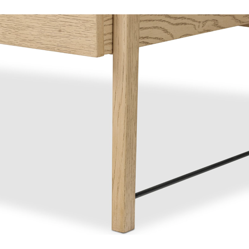 Rosedale Executive Desk in Yucca Oak Veneer