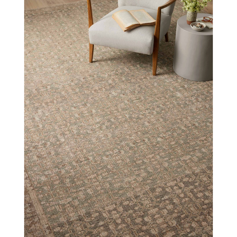 Aubrey Rug in Sage/Bark