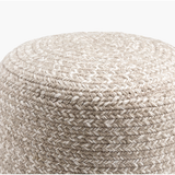 Entwined Pouf in Natural