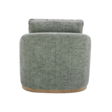 Linden Swivel Chair in Moss