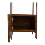 Remix 1 Door Bookcase in Solid Acacia