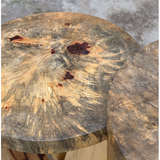 Nadette Nesting Tables, Natural, S/2