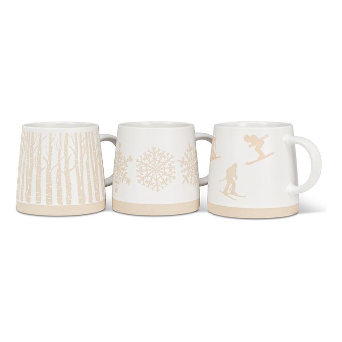Mug with Skiers