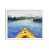 Kayak Escape Watercolour Print