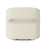 Blythe Swivel Chair in Sheepskin Natural