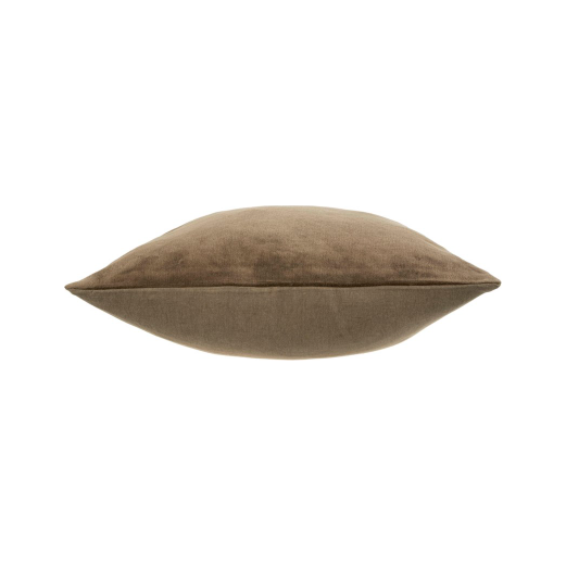 Vera Velvet Cushion 18" x 18" - Carob