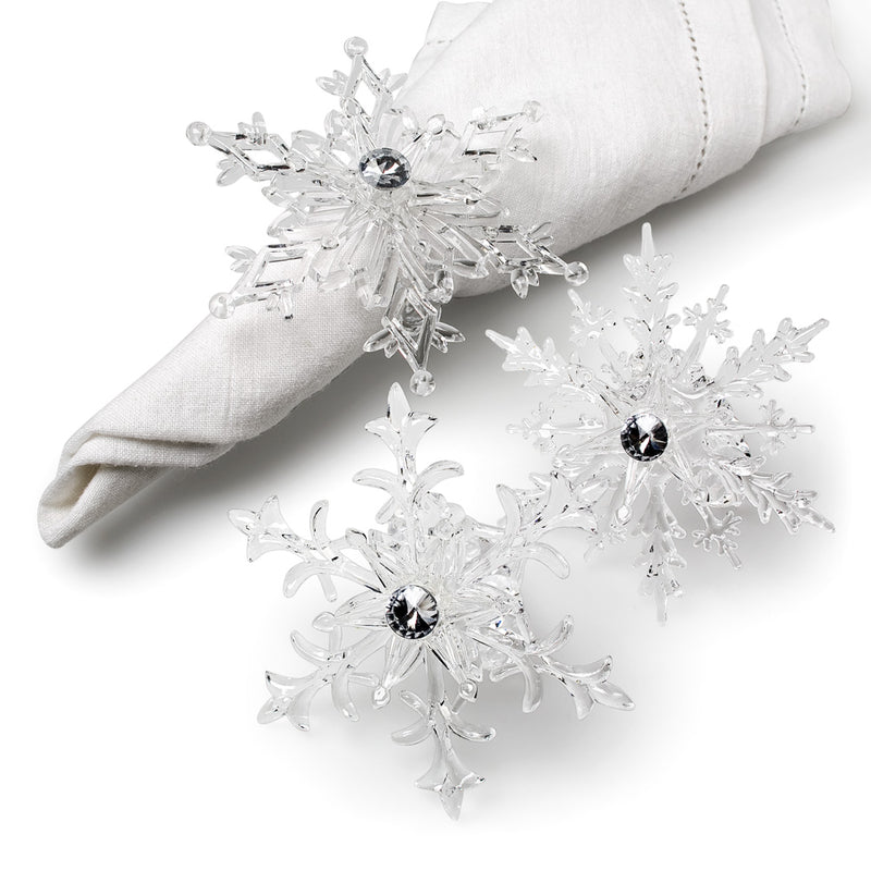 Snowflake Napkin Rings