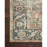 Margot Rug in Terracotta/Lagoon