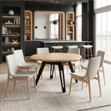 Burl 2 in 1 Table Natural