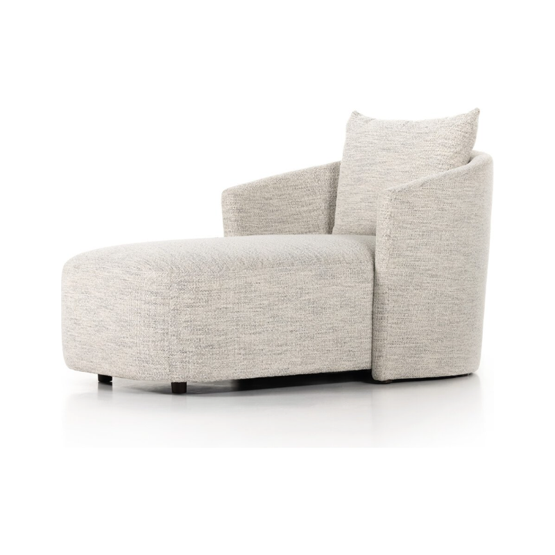 Farrah Chaise Lounge in Merino Cotton