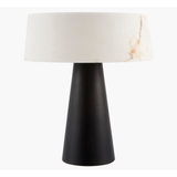 Jesmond Lamp in Ivory Stone