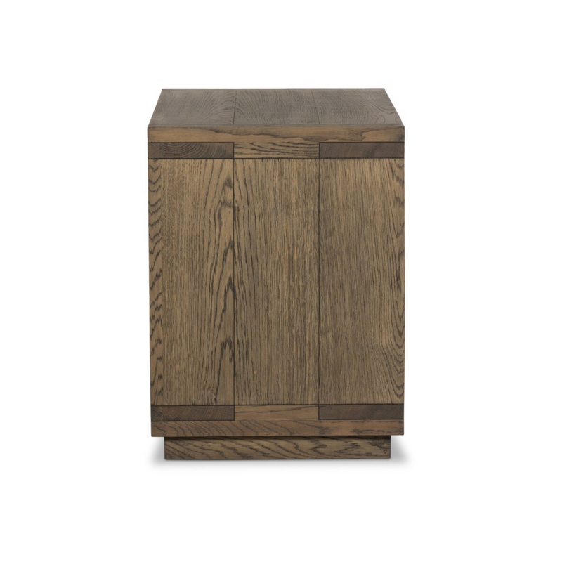 Warby Nightstand in Worn Oak Veneer