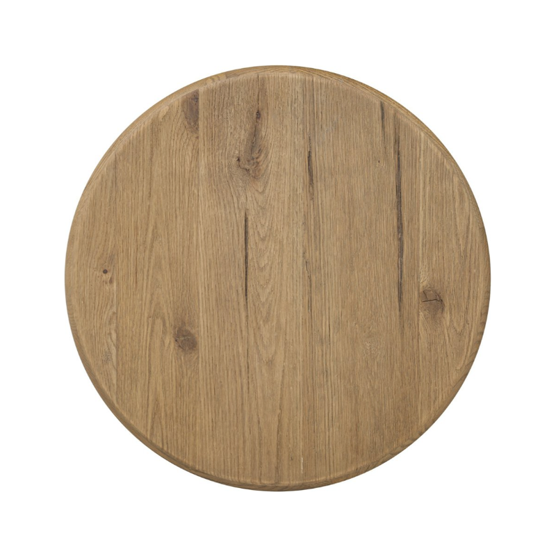 Paden End Table in Worn Oak Veneer