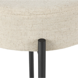 Nocona Stool in Savile Flax