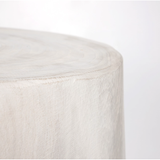 Nova Drift End Table In Whitewash