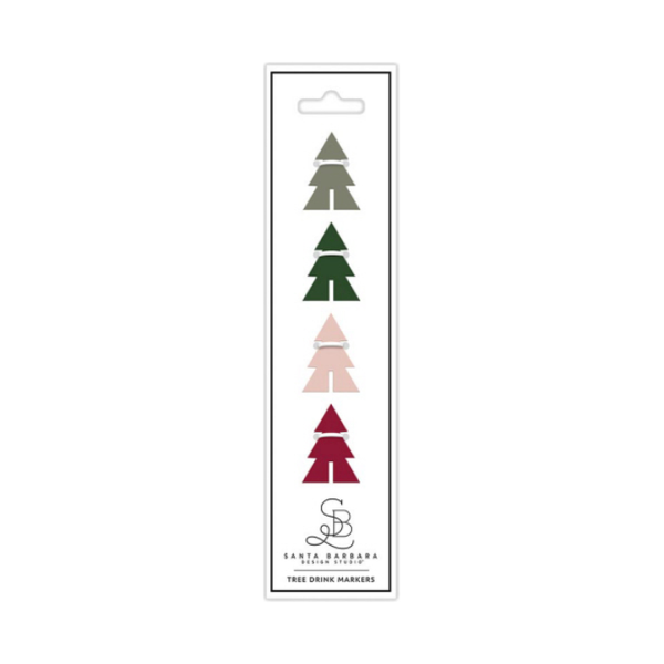 Tree Drink Markers - Set of 4
