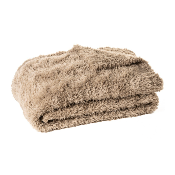 Beverly Throw in Taupe