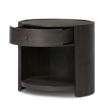 Bode Nightstand in Smoked Black Veneer