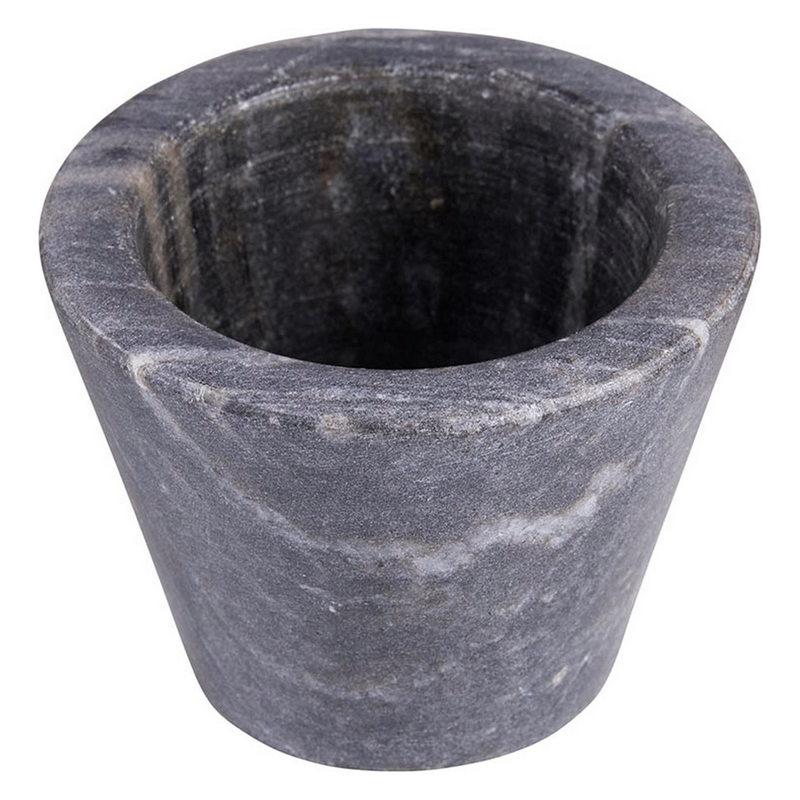 Marble Pinch Pot - Black