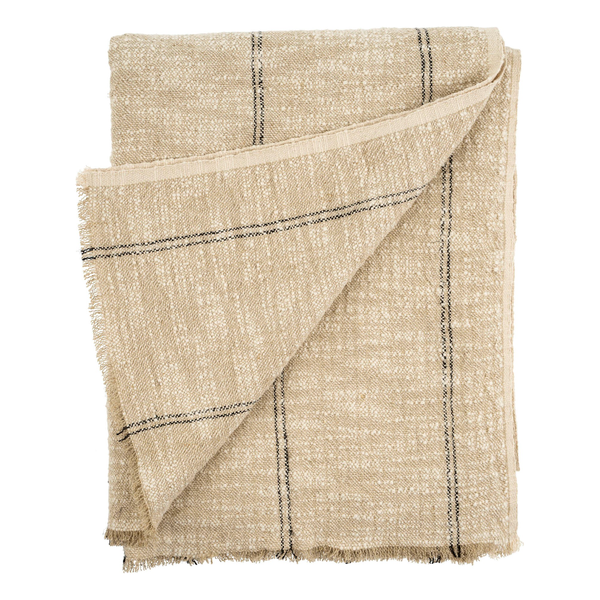 Solace Slub Linen Throw