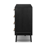 Rosedale 8 Drawer Dresser in Ebony Oak Veneer