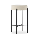 Nocona Stool in Savile Flax