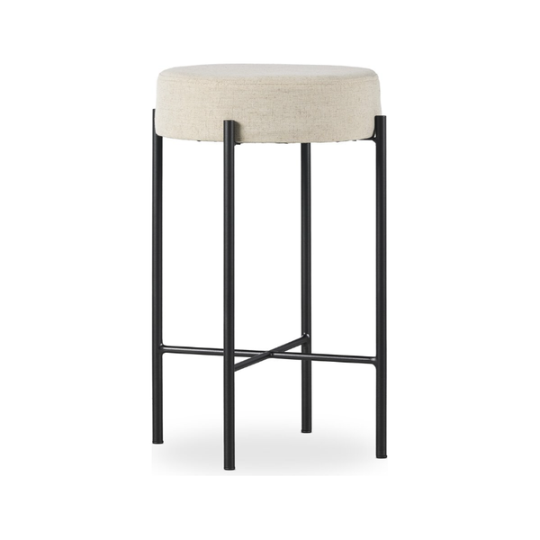 Nocona Stool in Savile Flax