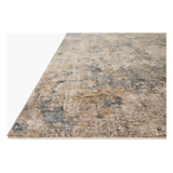 Gaia Rug in Taupe/Denim