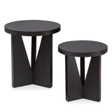 Nadette Nesting Tables | Black