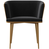 Caily Dining Armchair - Abbington Black