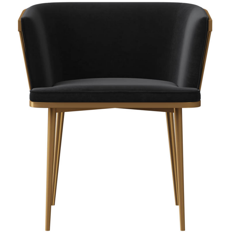 Caily Dining Armchair - Abbington Black