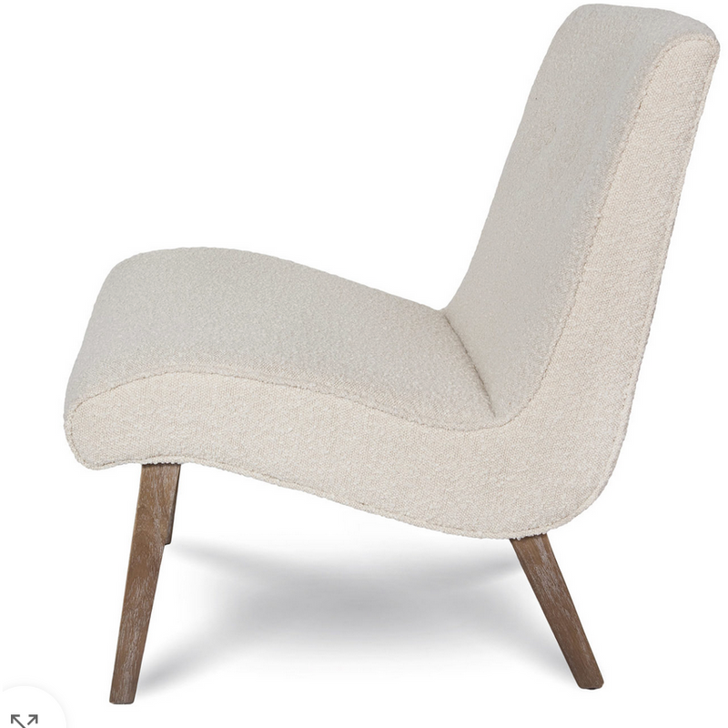 Fifi Occasional Chair - Cream Boucle