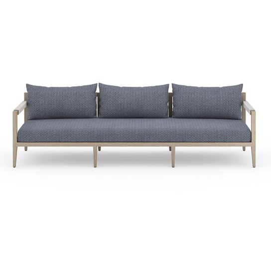 Sherwood Outdoor Sofa 93&quot; Faye Navy