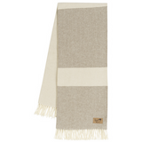 Colour Block Stripe Throw