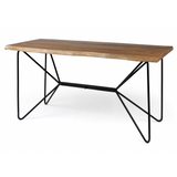 Papillon Live Edge Solid Wood Desk