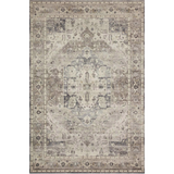 Hathaway Steel and Ivory Area Rug