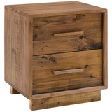 Nevada Nightstand - Dark Driftwood