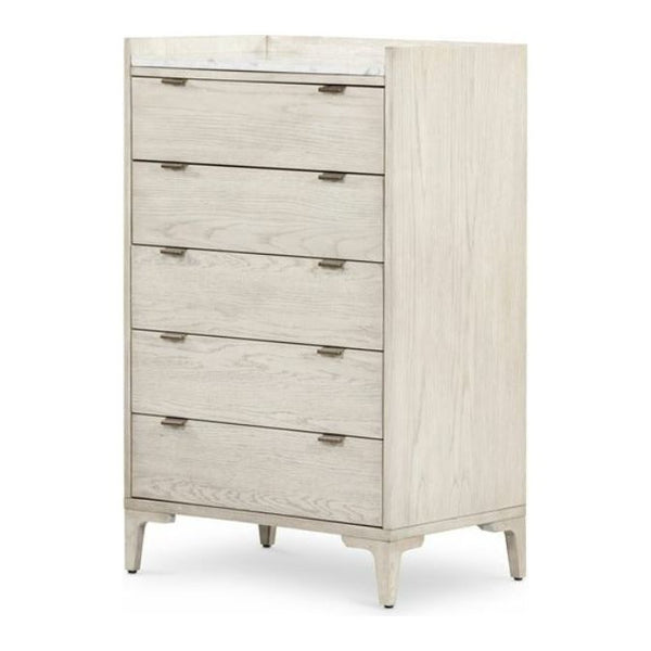 Viggo Tall Dresser - Vintage White Oak