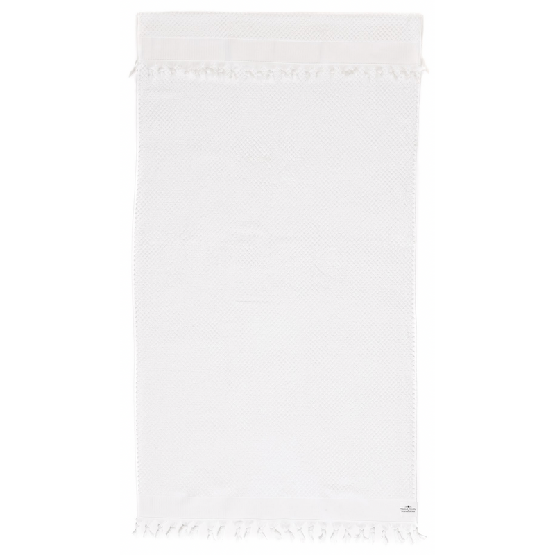 Tofino Towel Co - Turkish Hand Towel 100% cotton The Crescent - White