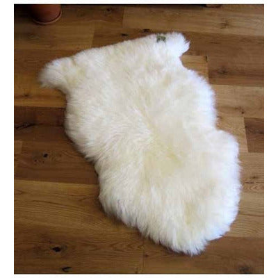 Sheepskin Rug 2' x 3.5' - White